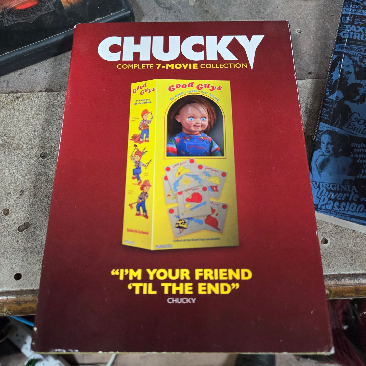Chucky collection dvd