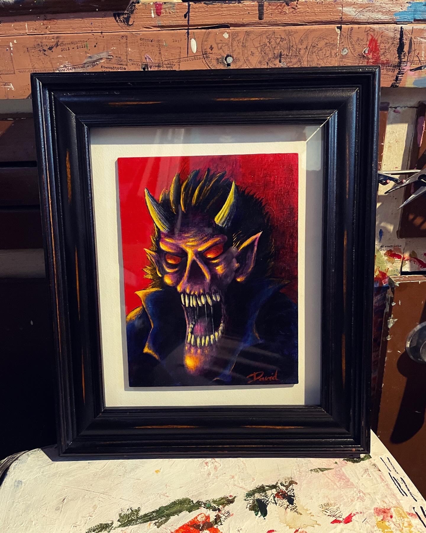 Peinture originale 6X8 par David Therrien