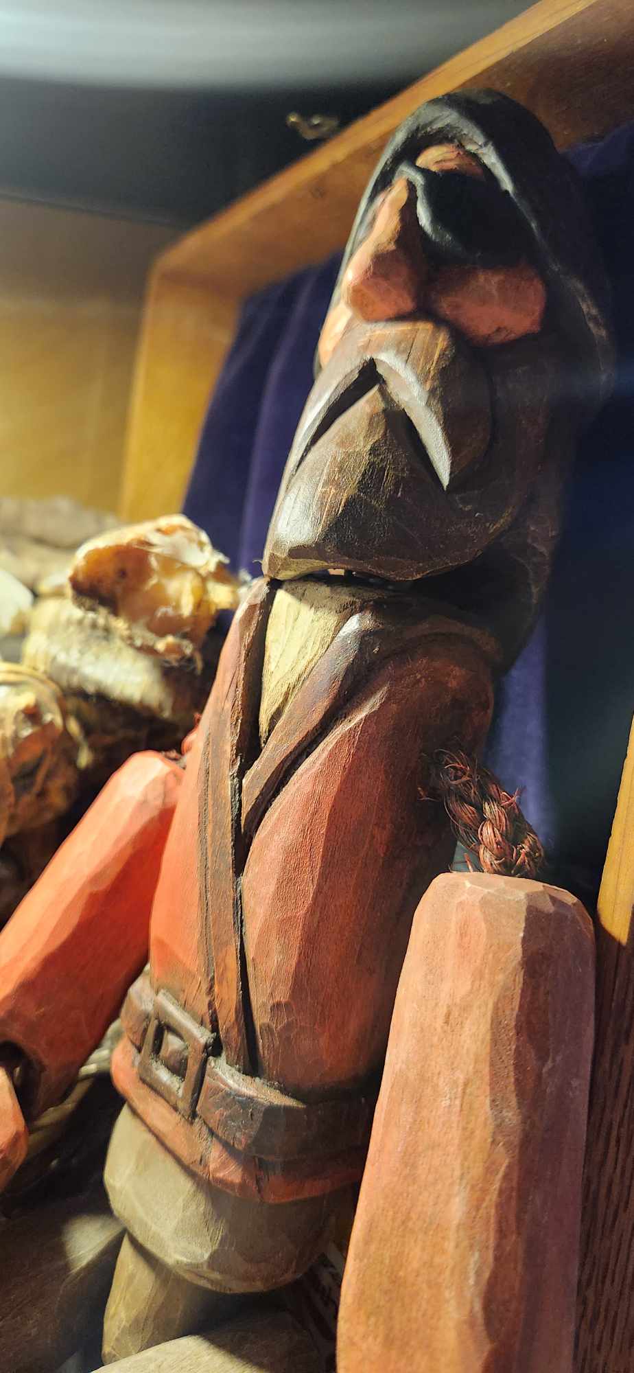 Marionnette/figurine pirate en bois