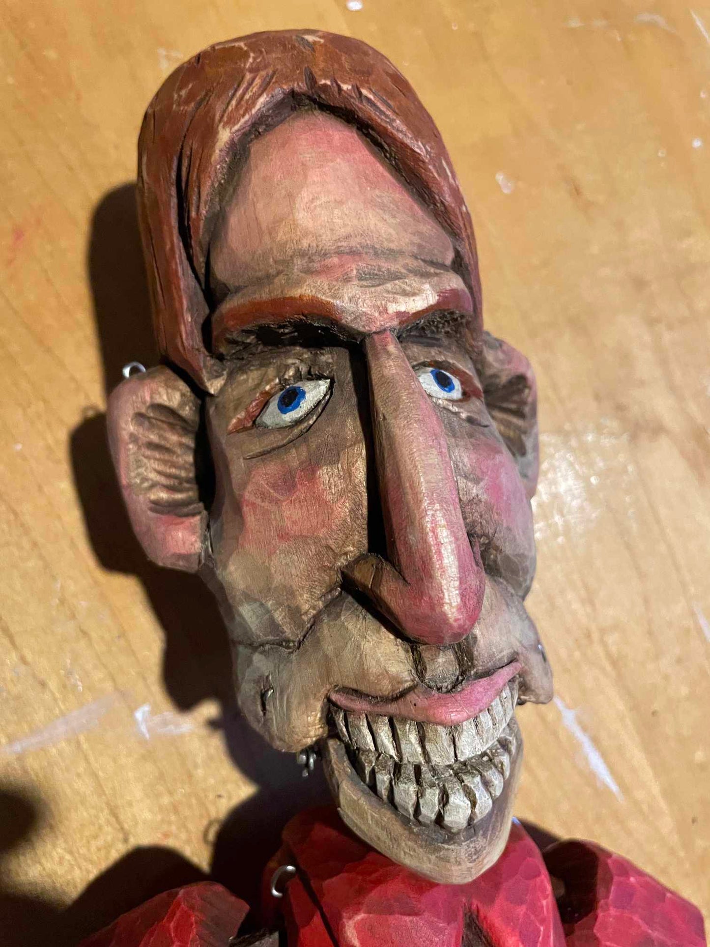 Marionnette en bois style czech
