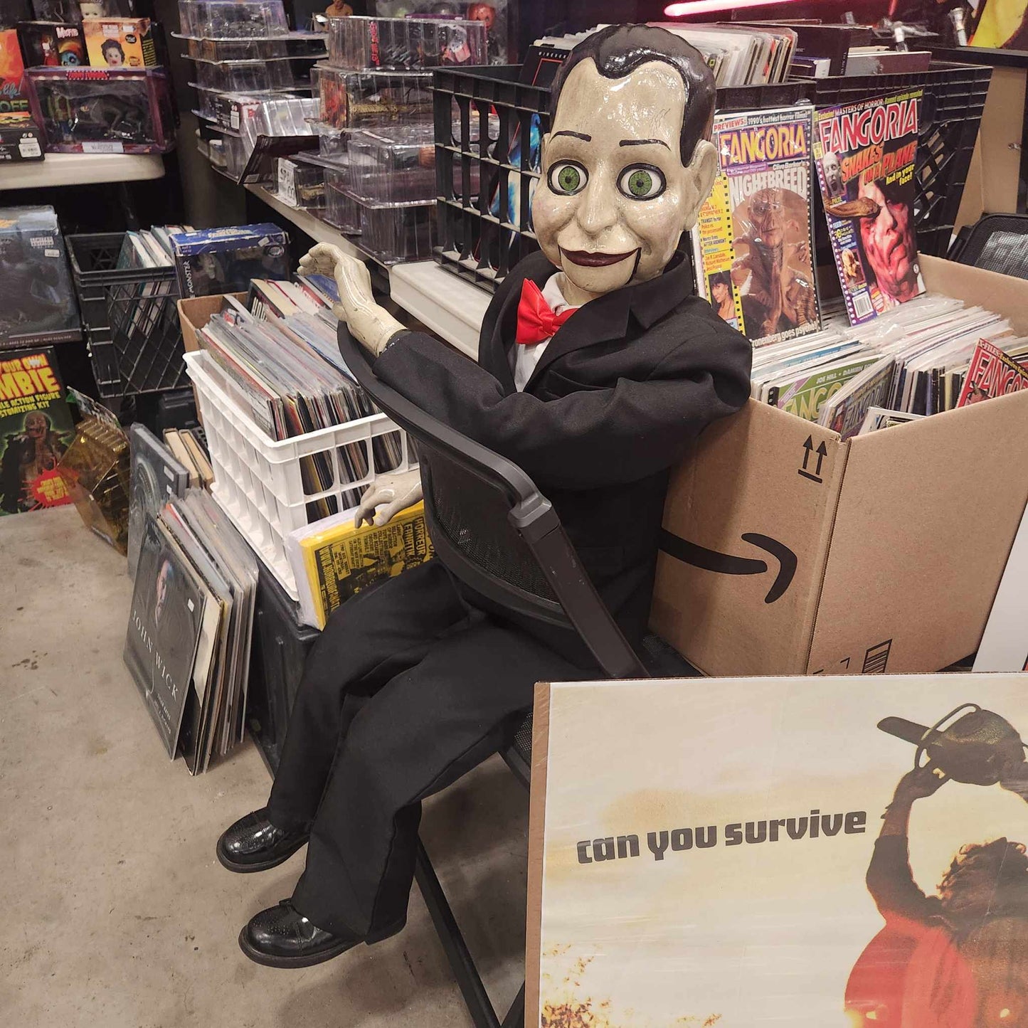 Marionnette Billy du film Dead Silence par un artiste