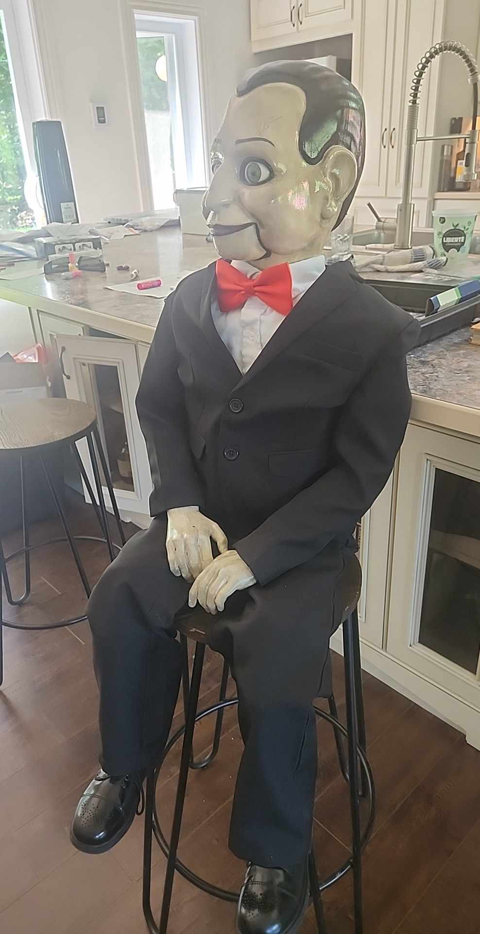 Marionnette Billy du film Dead Silence par un artiste