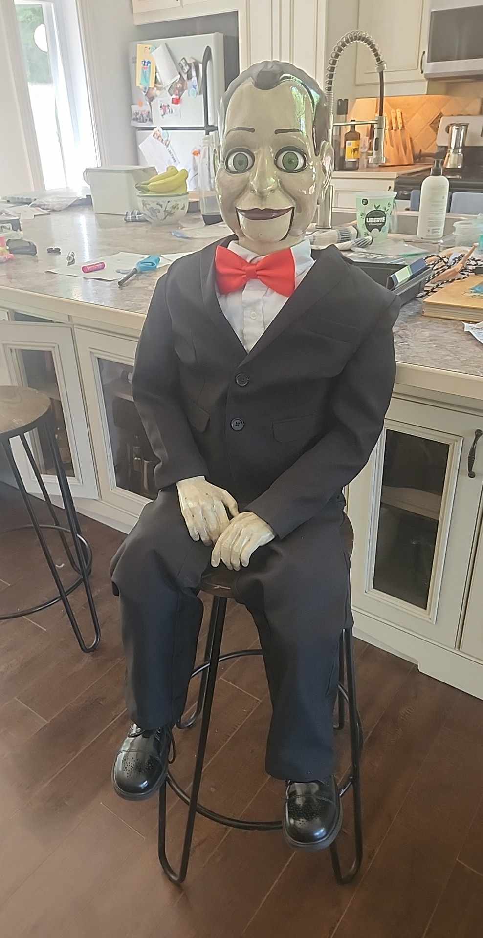 Marionnette Billy du film Dead Silence par un artiste