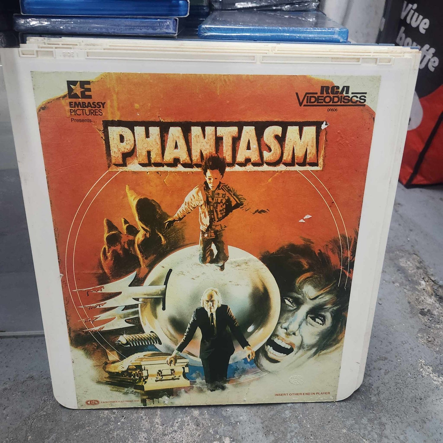 CED video disc Phantasm