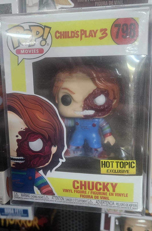 Funko Pop CHILD'S PLAY 3 #798 CHUCKY Hot topic exclusive