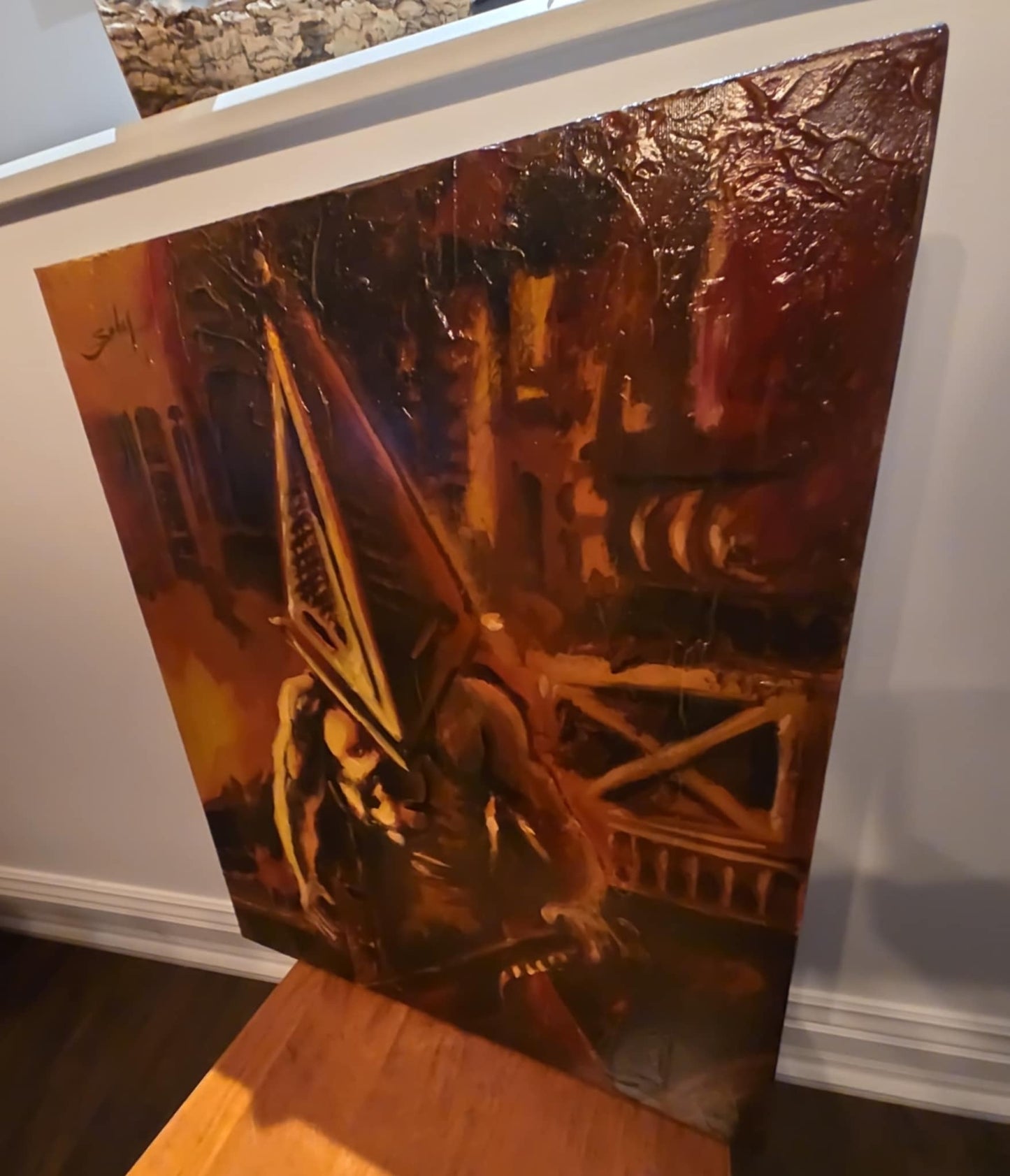 Peinture originale Pyramid Head par SVBell