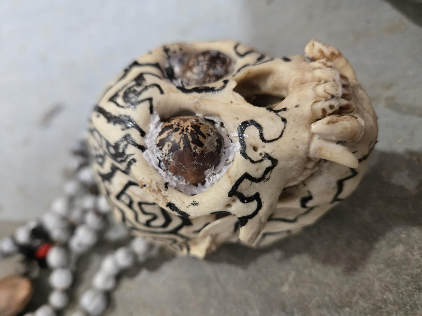 Amulette de protection d'Amazonie, Pérou.