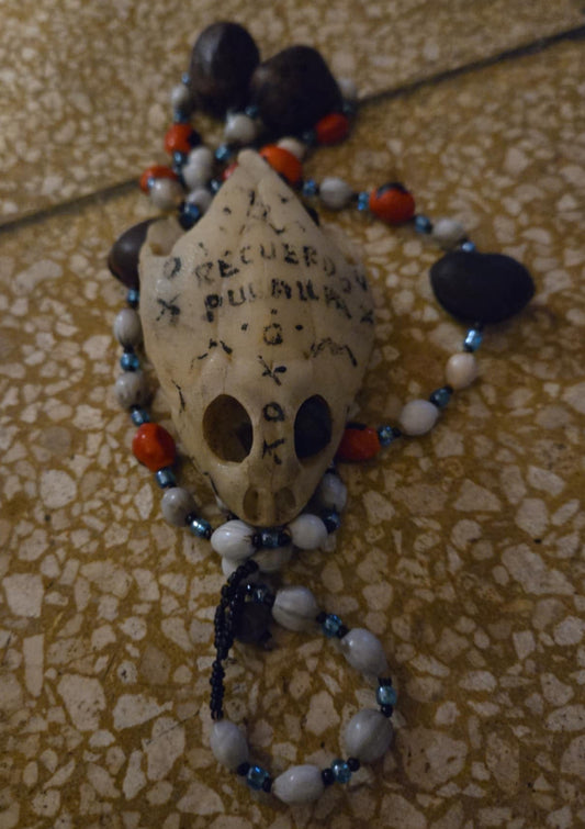 Collier amulette de protection d'Amazonie