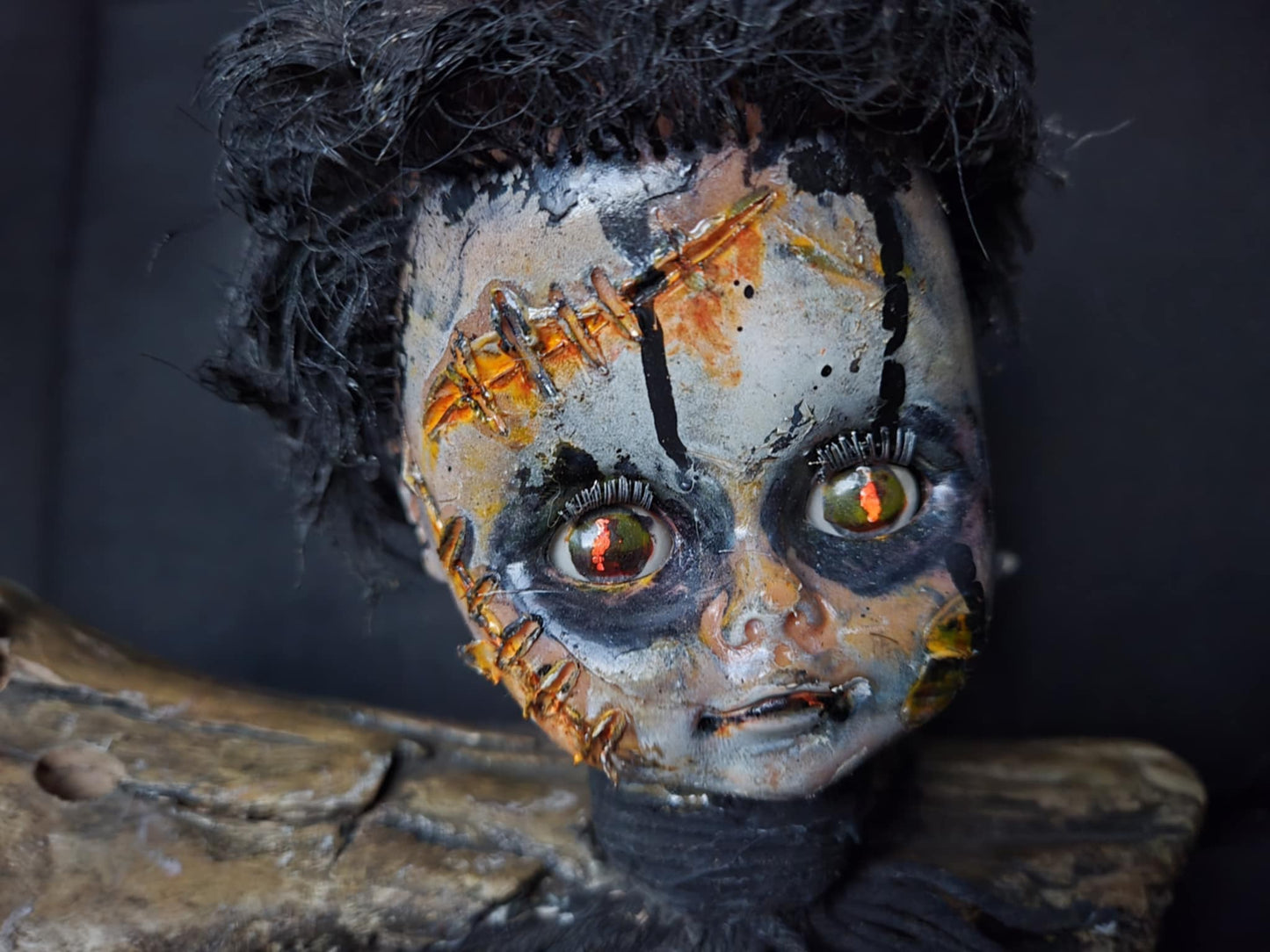 Sculpture démoniaque par un artiste