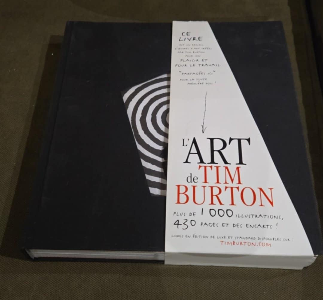 Livre L'Art de Tim Burton