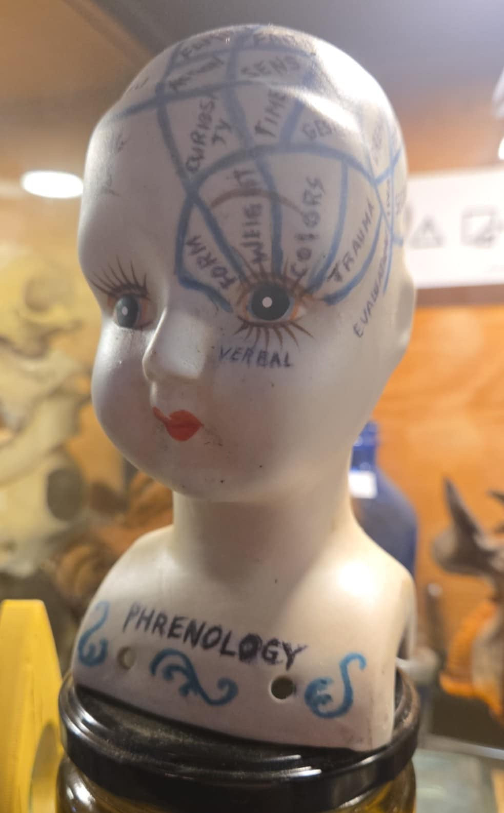Buste phrénologique antique