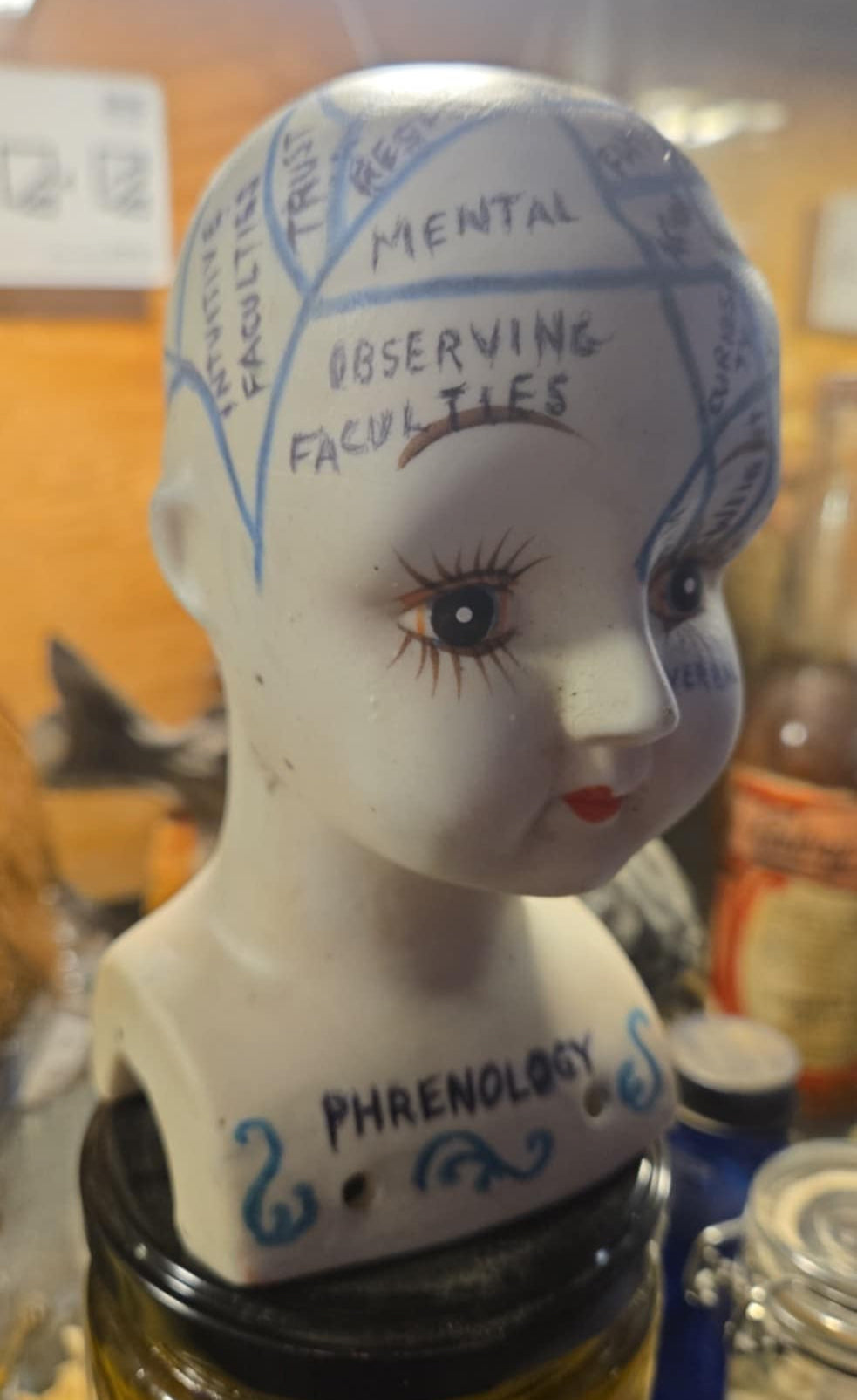 Buste phrénologique antique