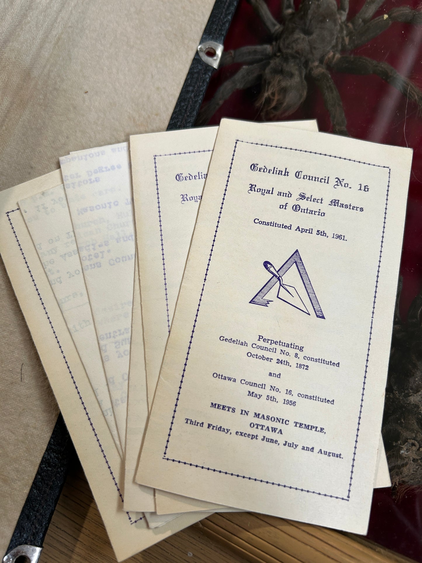 Trousse de Franc Masson années 1960