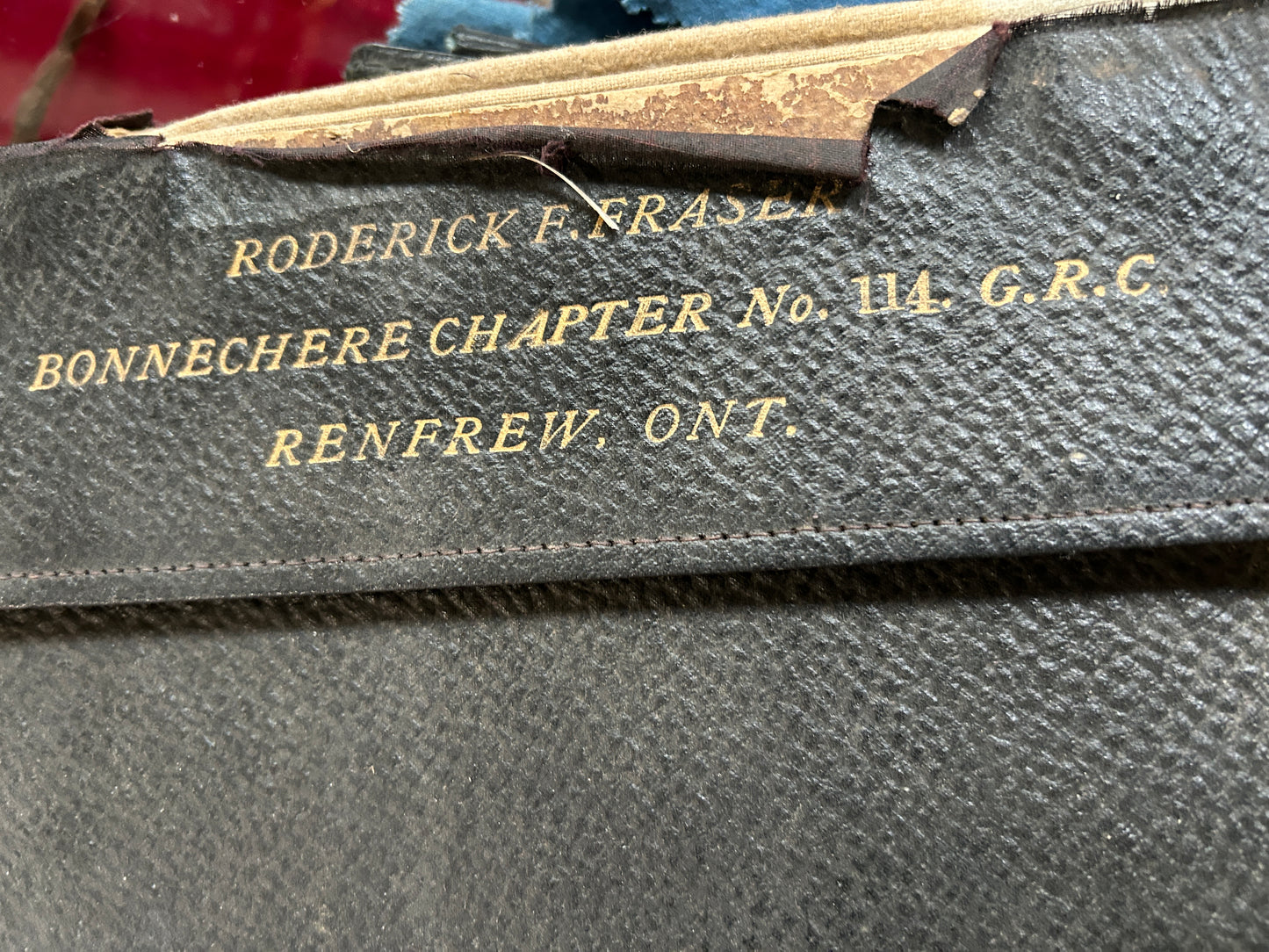 Trousse de Franc Masson années 1960