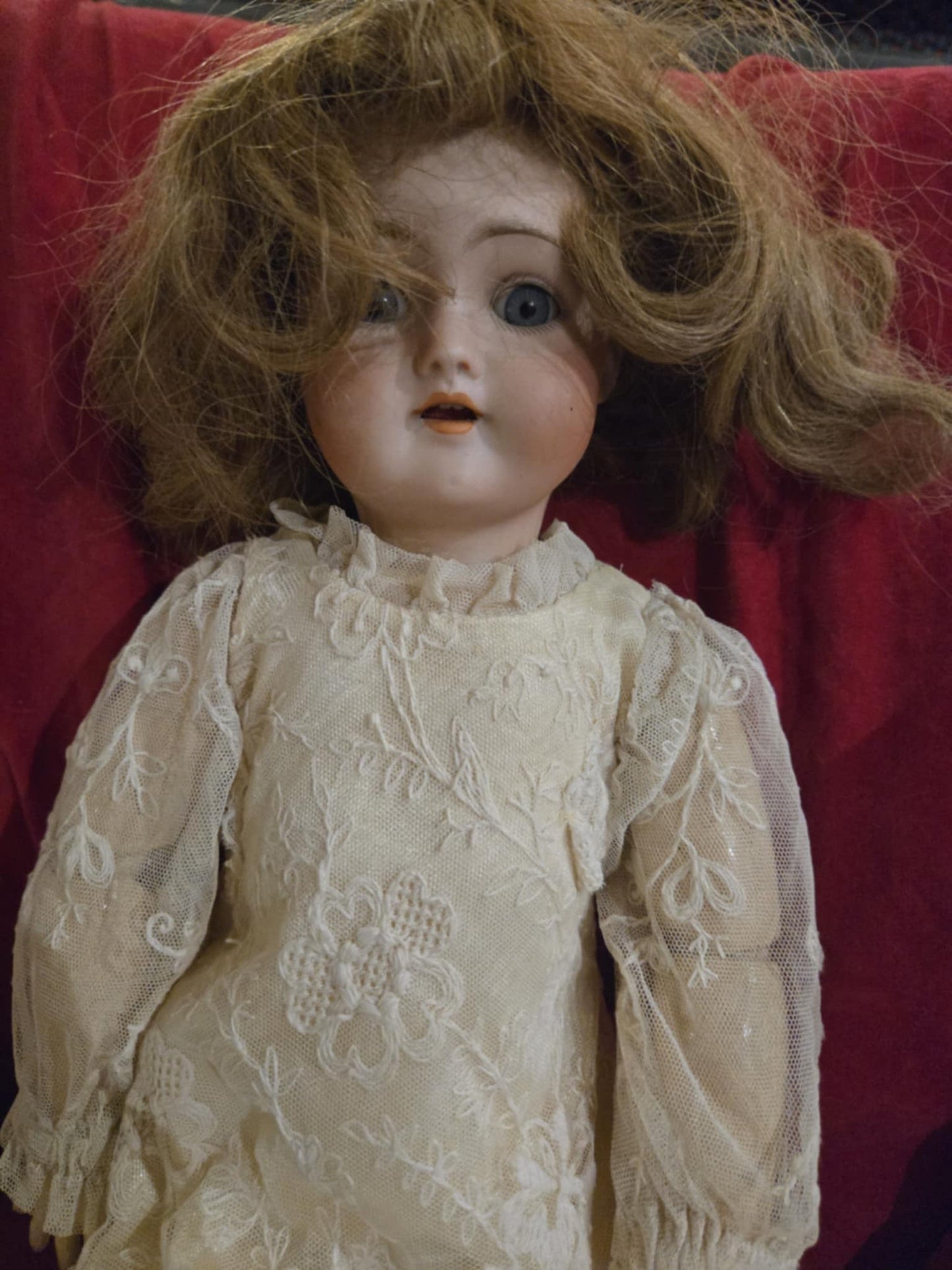 Poupée Antique rare Bisque Armand Marseille d'Allemagne