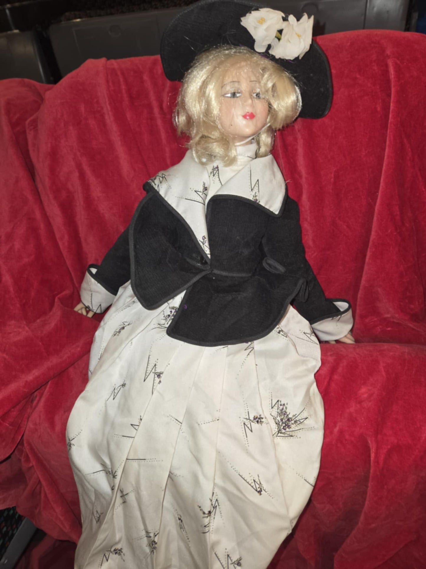 Poupée antique rare Gibson Girl fashion