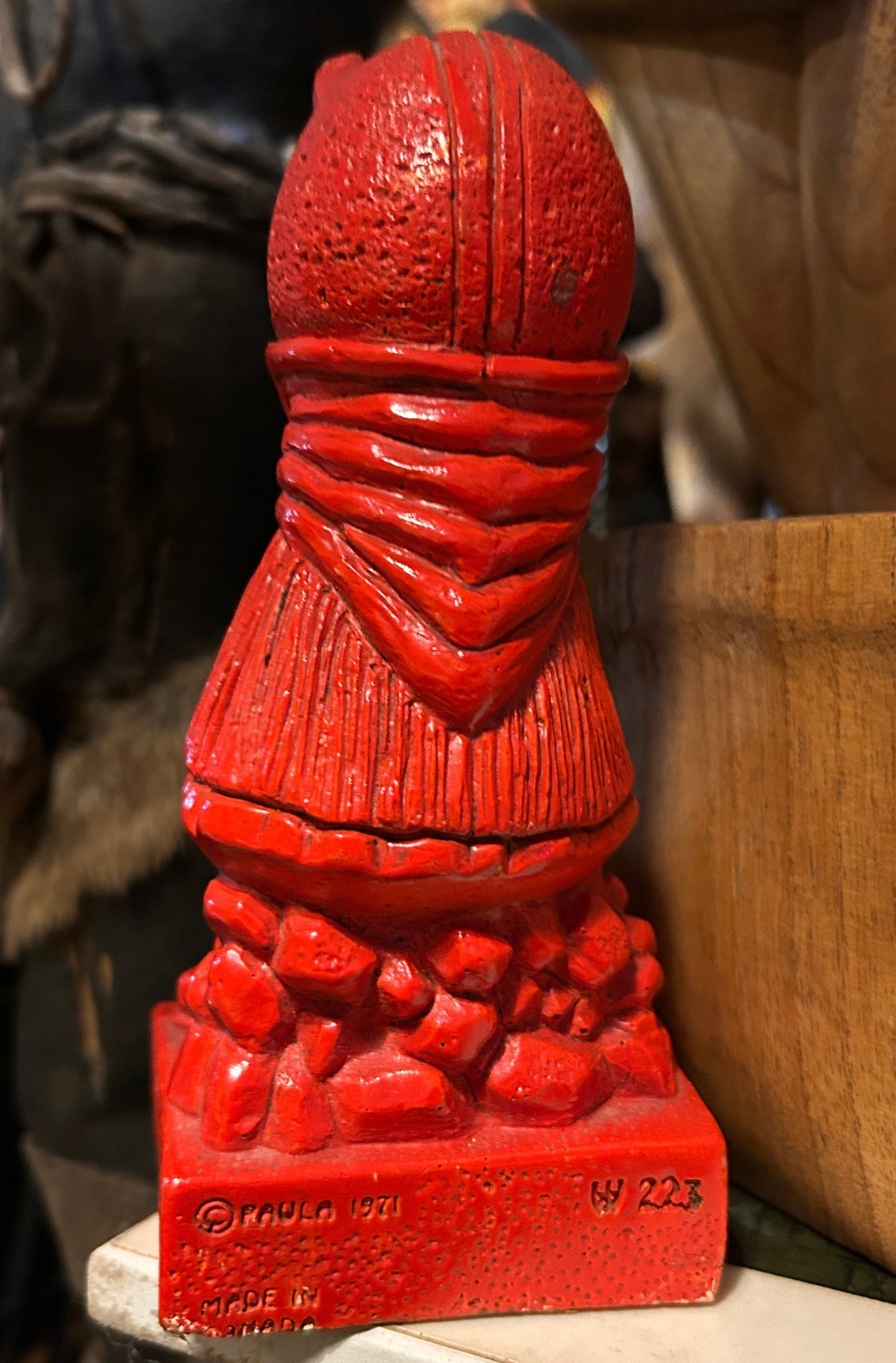 Petit Bibelot Démon Rouge