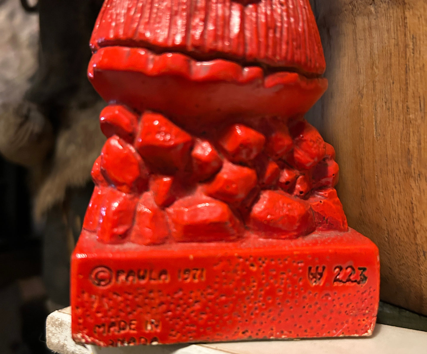 Petit Bibelot Démon Rouge