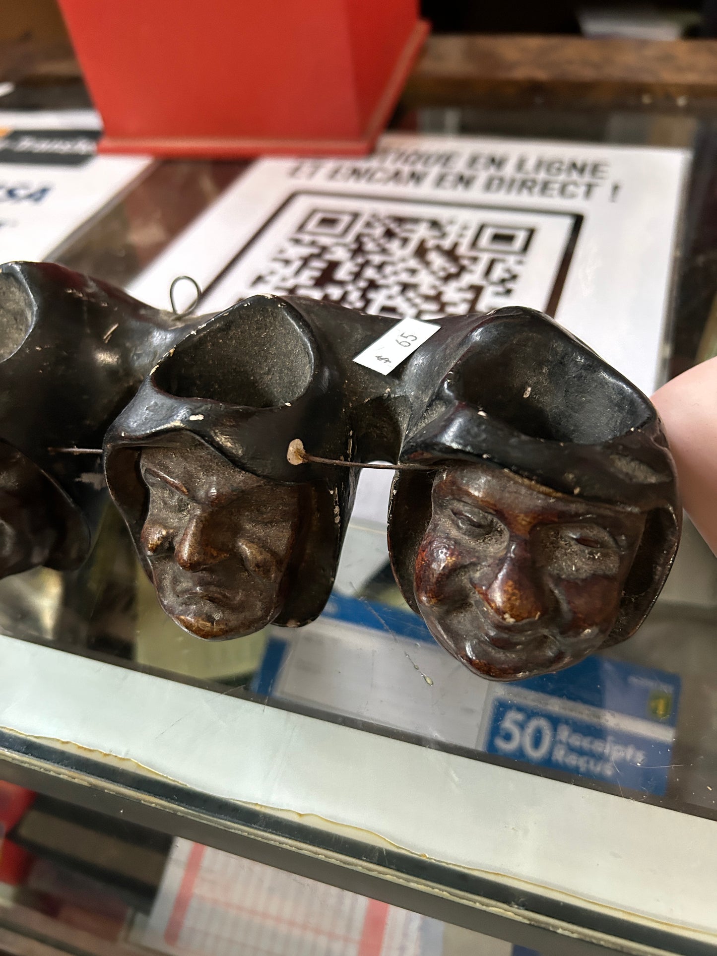 Bougeoirs Têtes de Moines