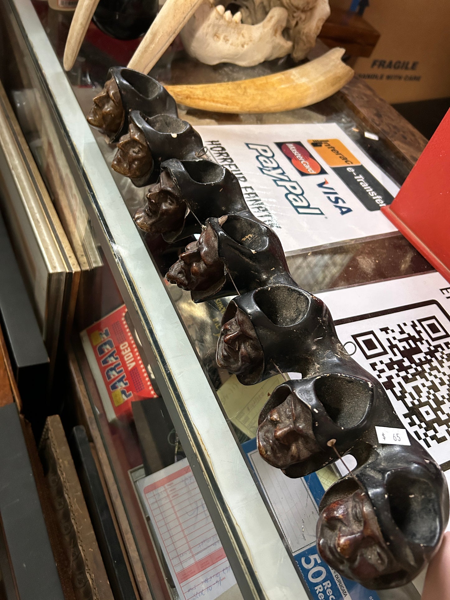 Bougeoirs Têtes de Moines