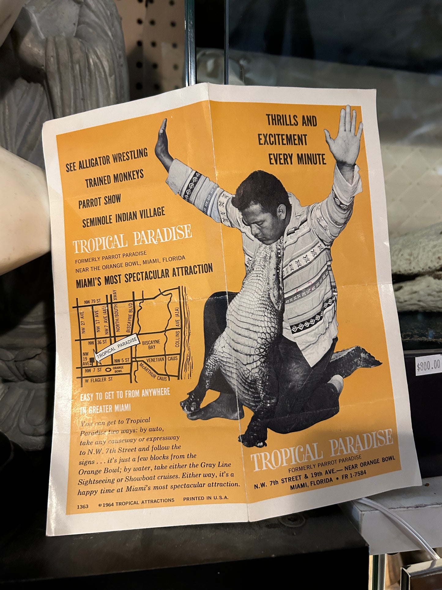 Publicité imprimée de 1964 de Tropical Paradise