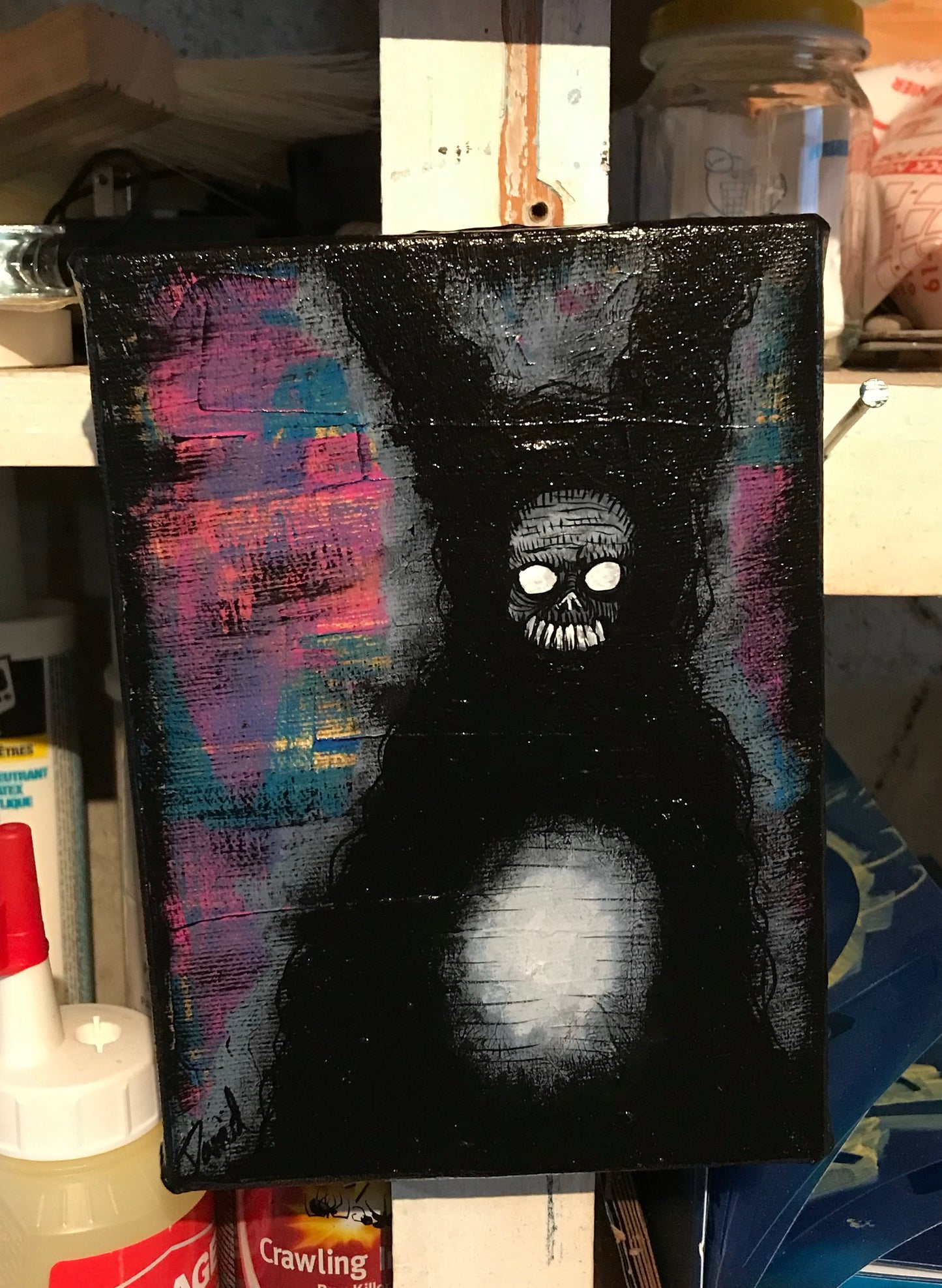 Petite peinture originale par David Therrien