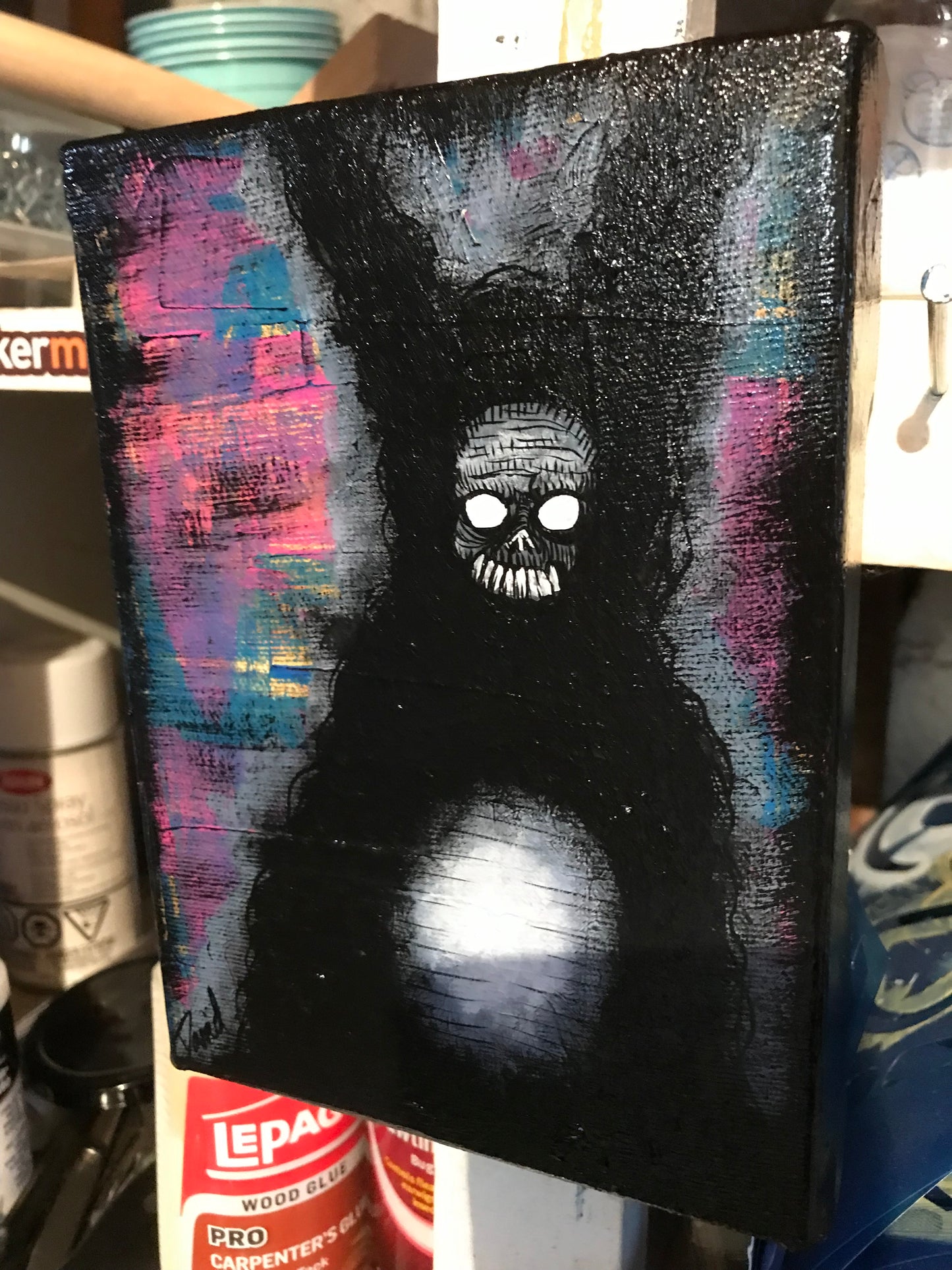 Petite peinture originale par David Therrien