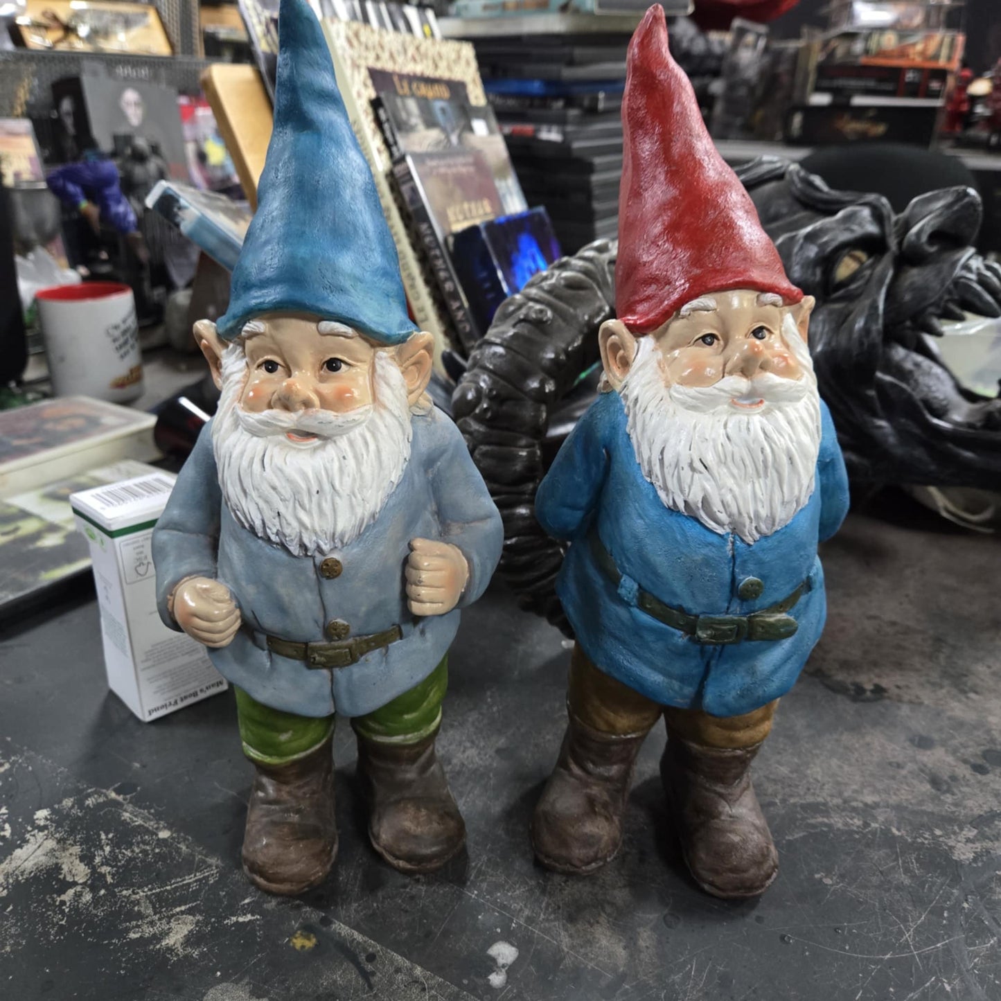 Statuettes gnomes / nains de jardin