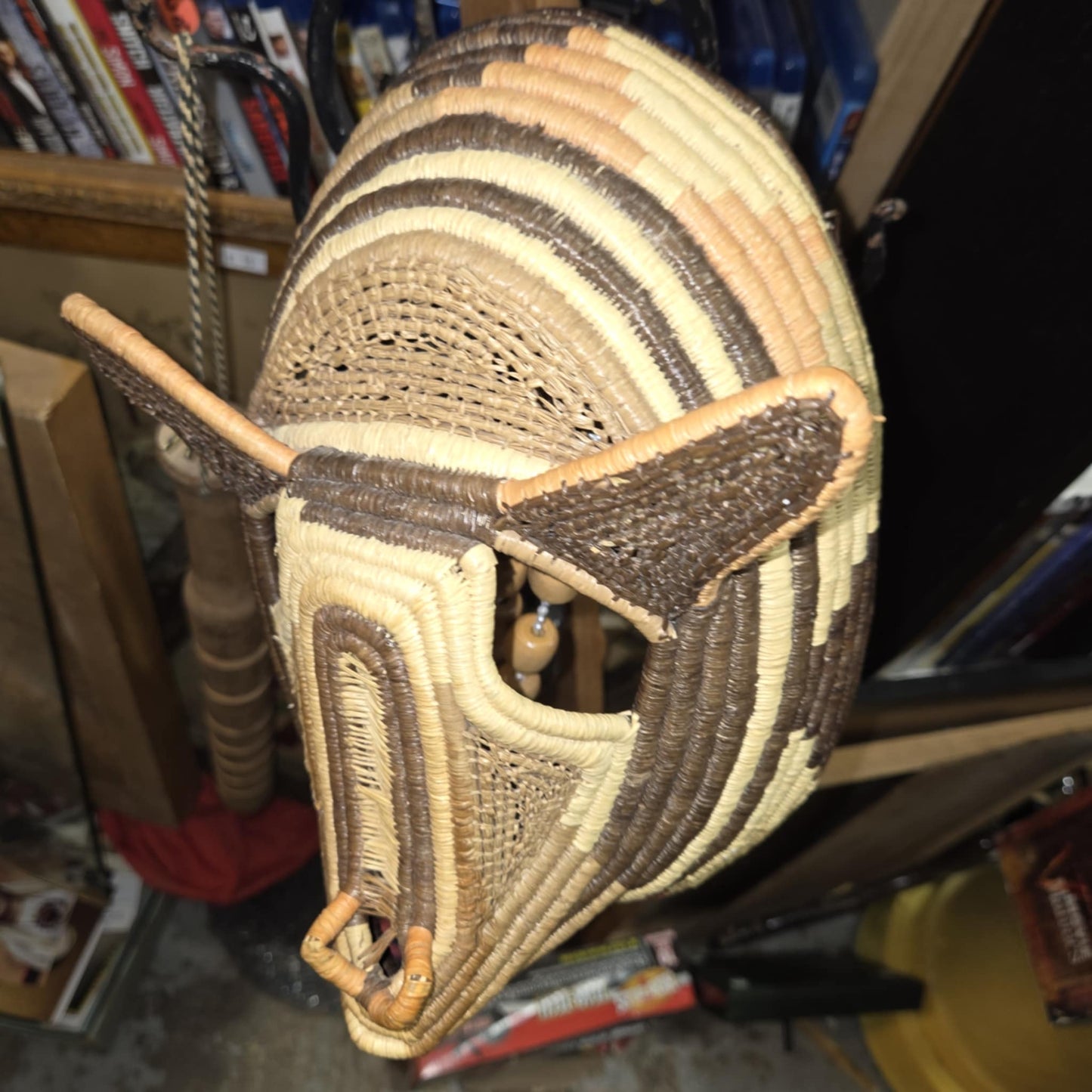 Masque tribal vintage Embera Rain Forest