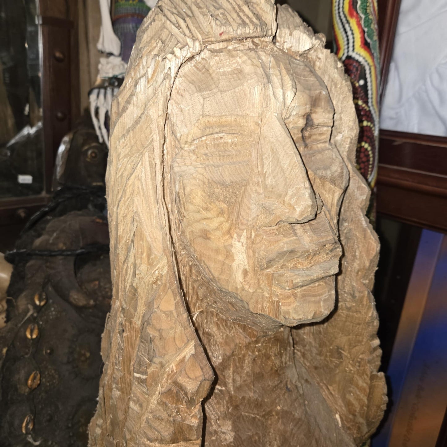 Sculpture autochtone par Gilles Dorais