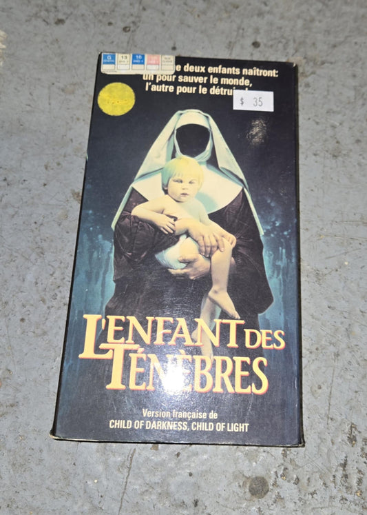 Film VHS L'Enfant des ténèbres (fr) 1992