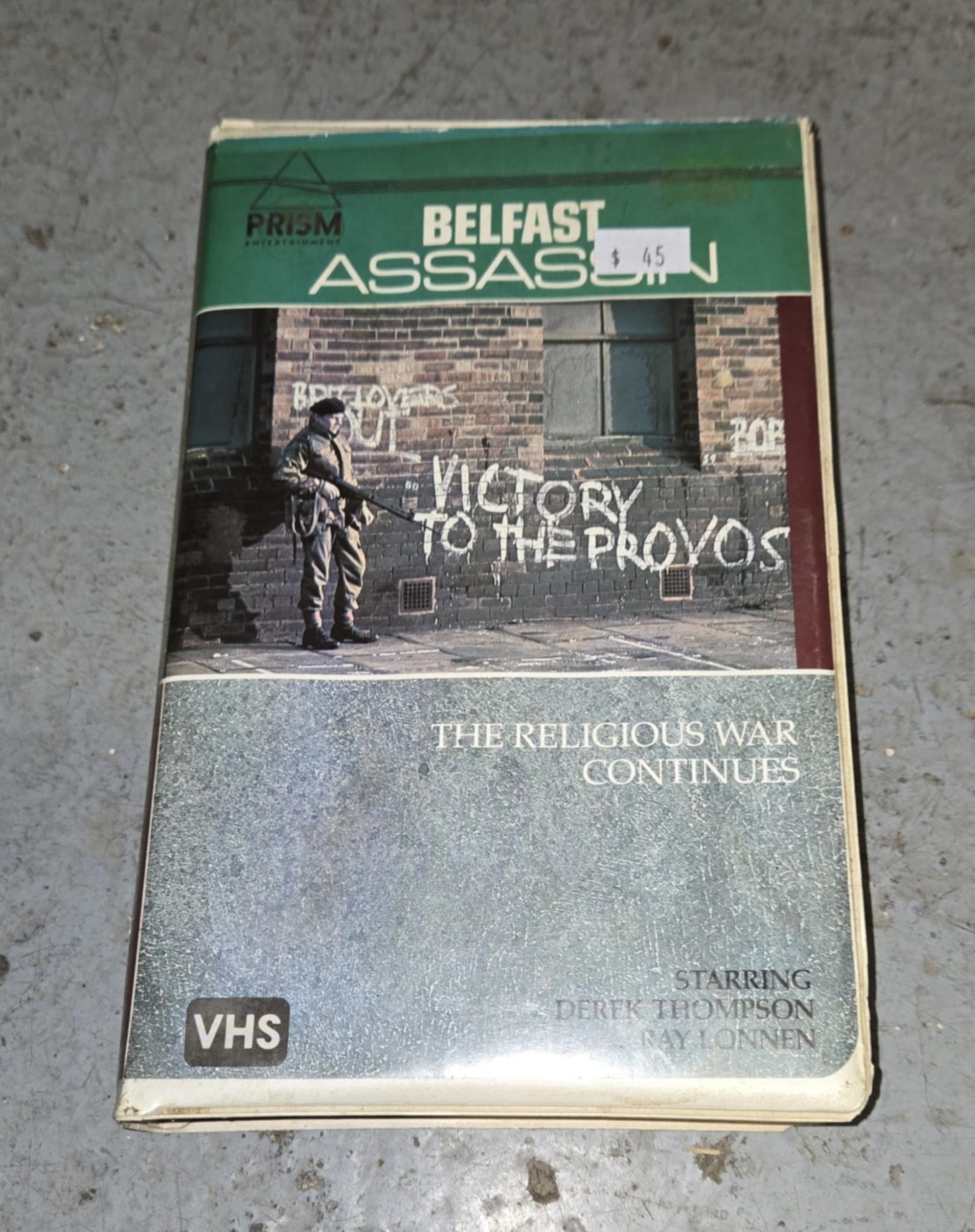 Film VHS Belfast Assassin - The religious war continues (1982)