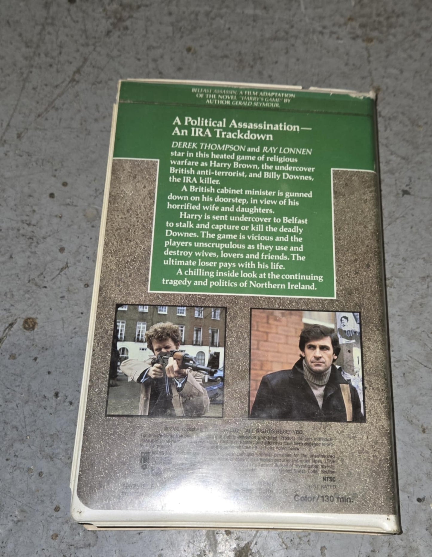 Film VHS Belfast Assassin - The religious war continues (1982)
