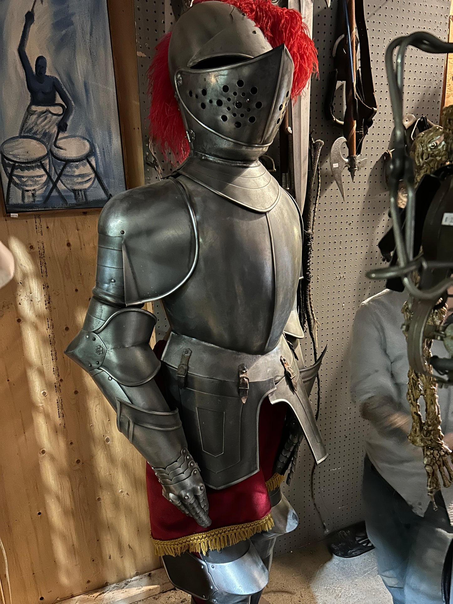 Armure médiévale du XVI siècle.