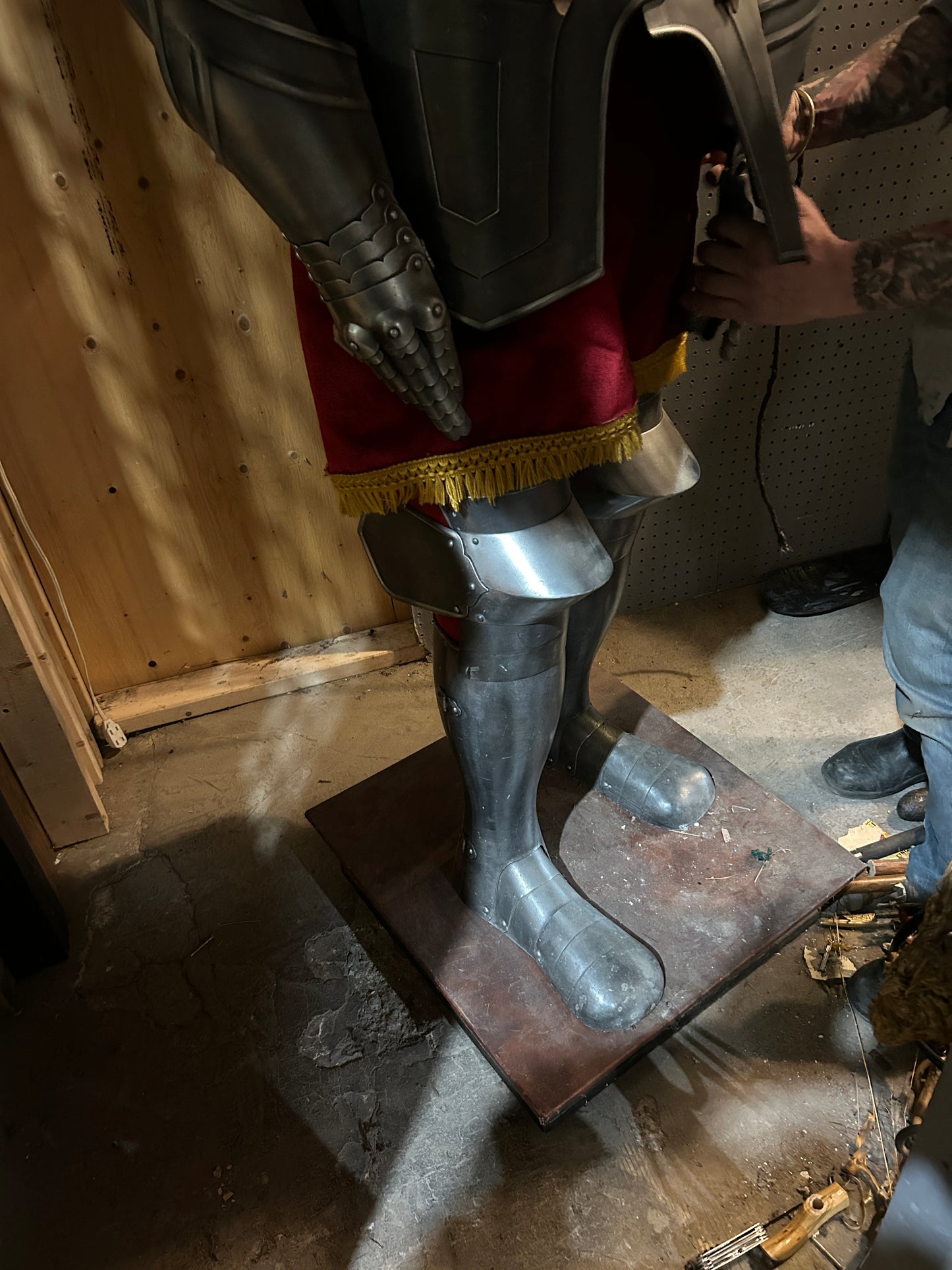 Armure médiévale du XVI siècle.