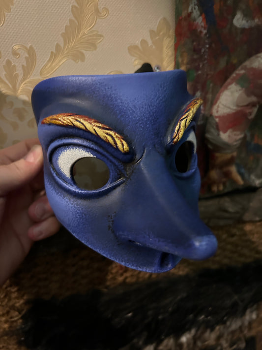 Demi masque de saltimbanque