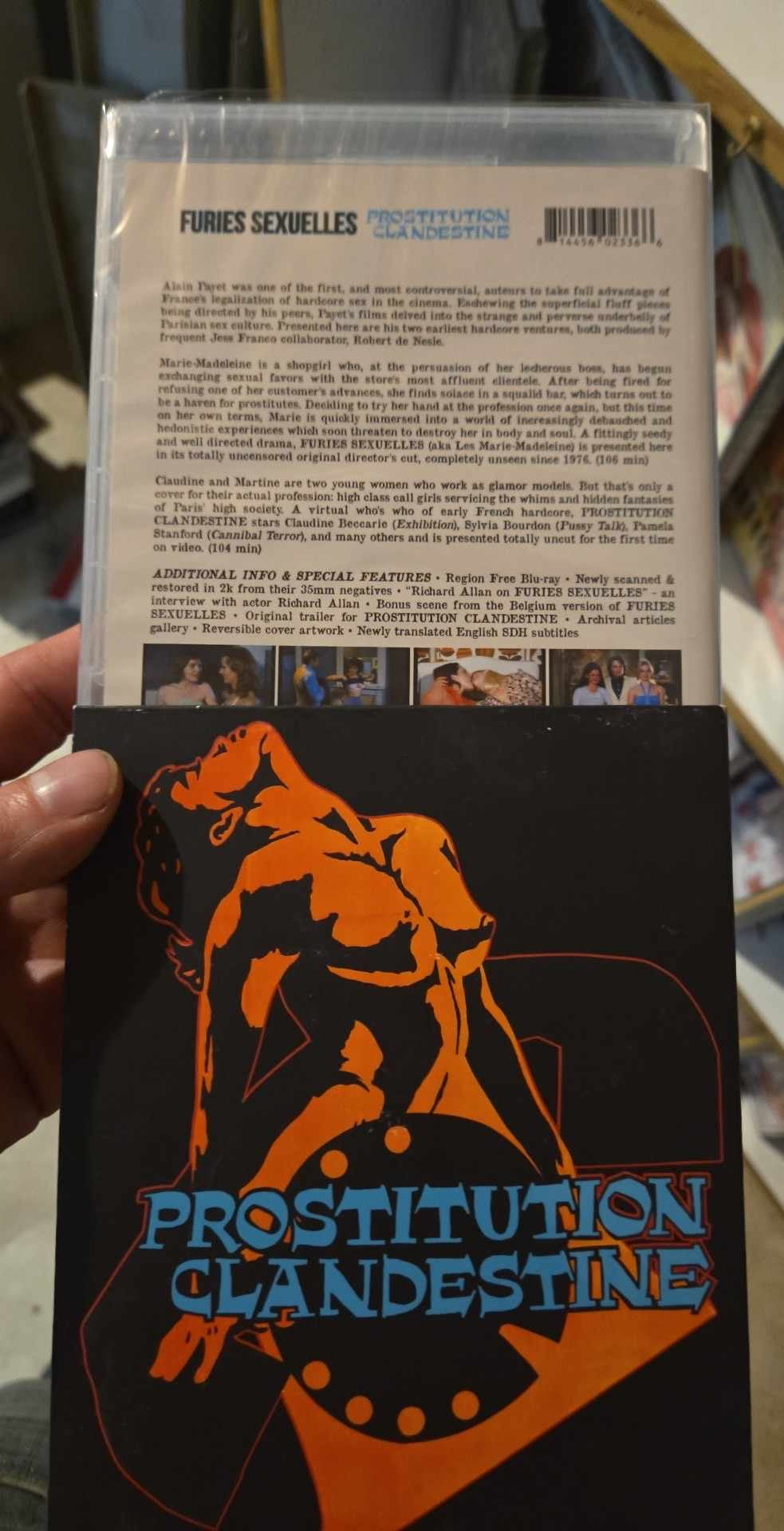 Film Blu-ray Furies Sexuelles