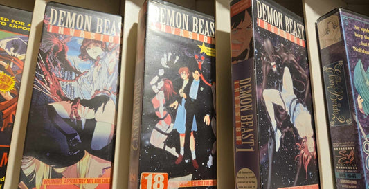 Films VHS Demon Beast 1, 2 et 3.