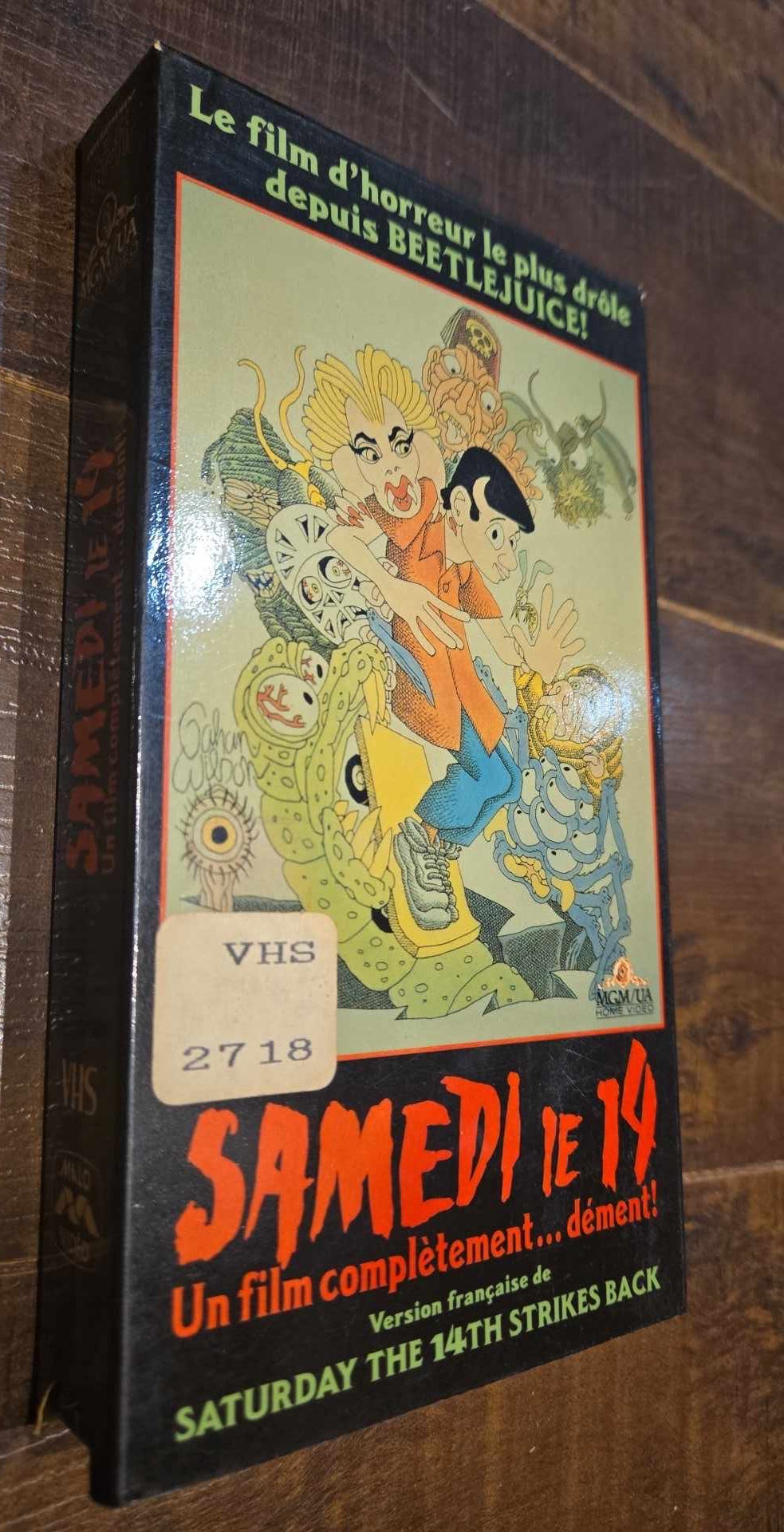 Film VHS Samedi le 14 (1988)