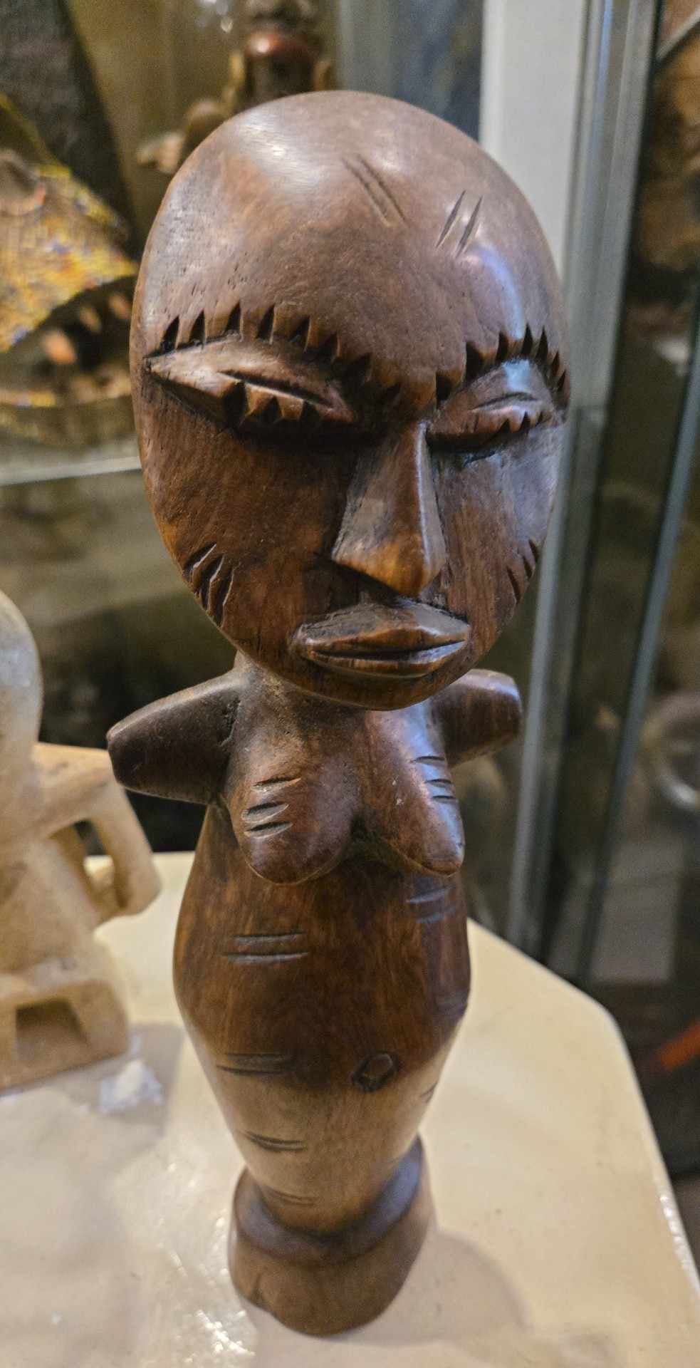 Sculpture vintage africaine de la fertilité