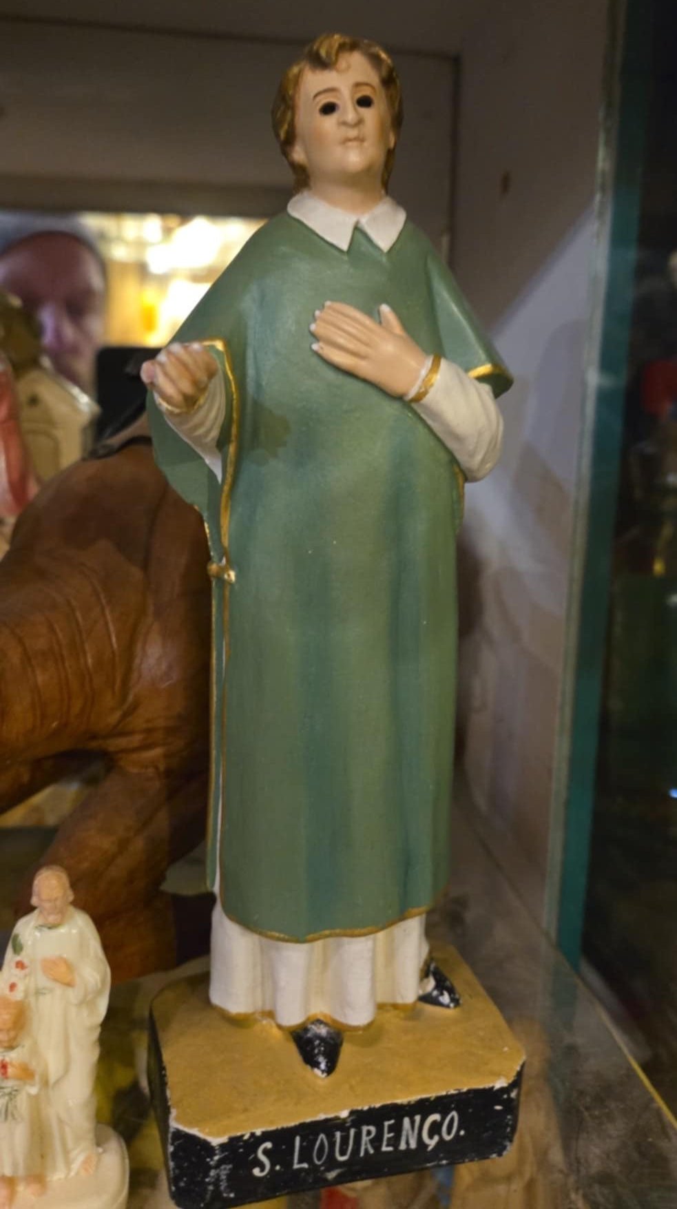 Statuette de S. Lourenço.
