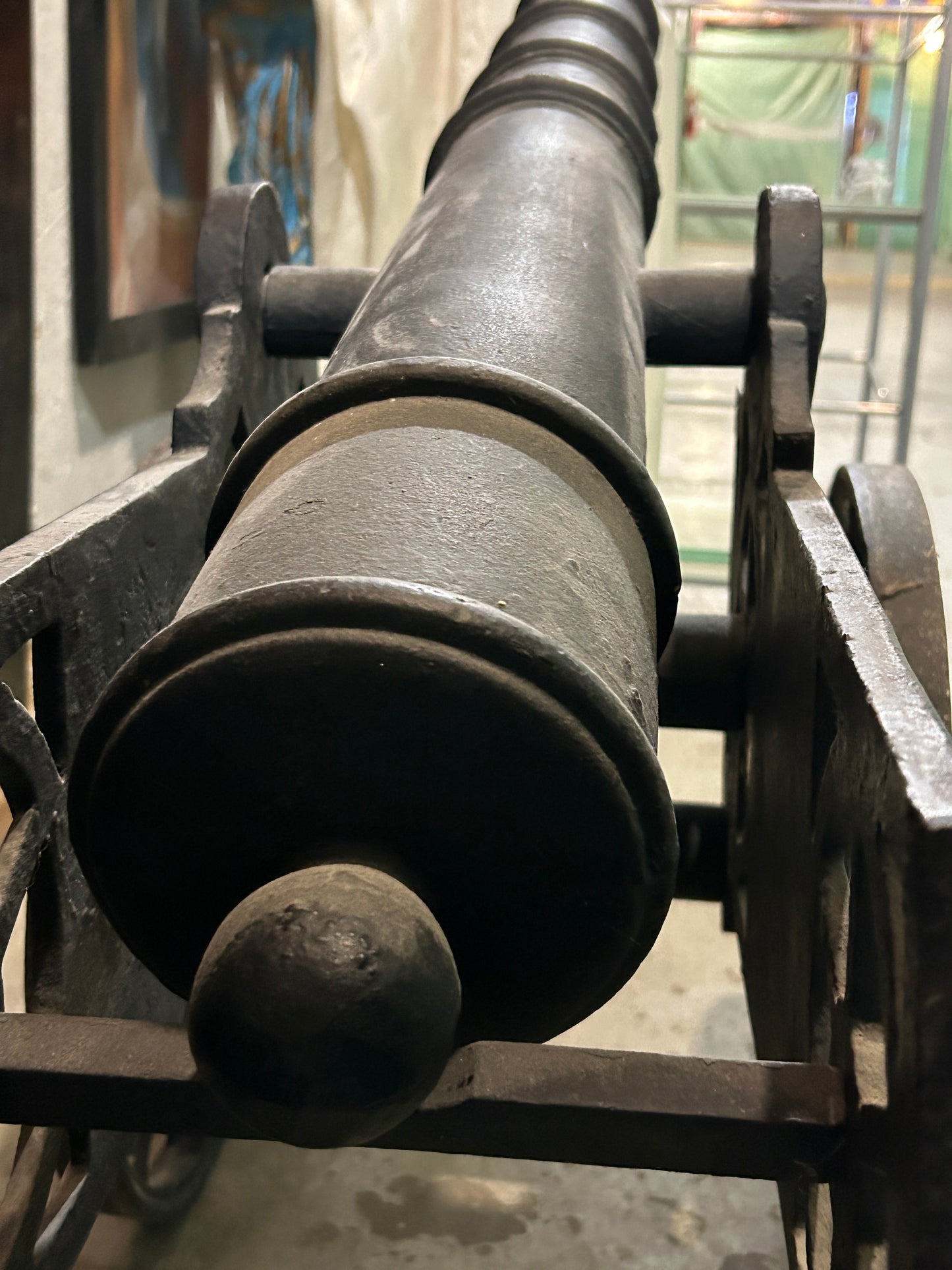 Réplique canon militaire anglais du 19e siècle