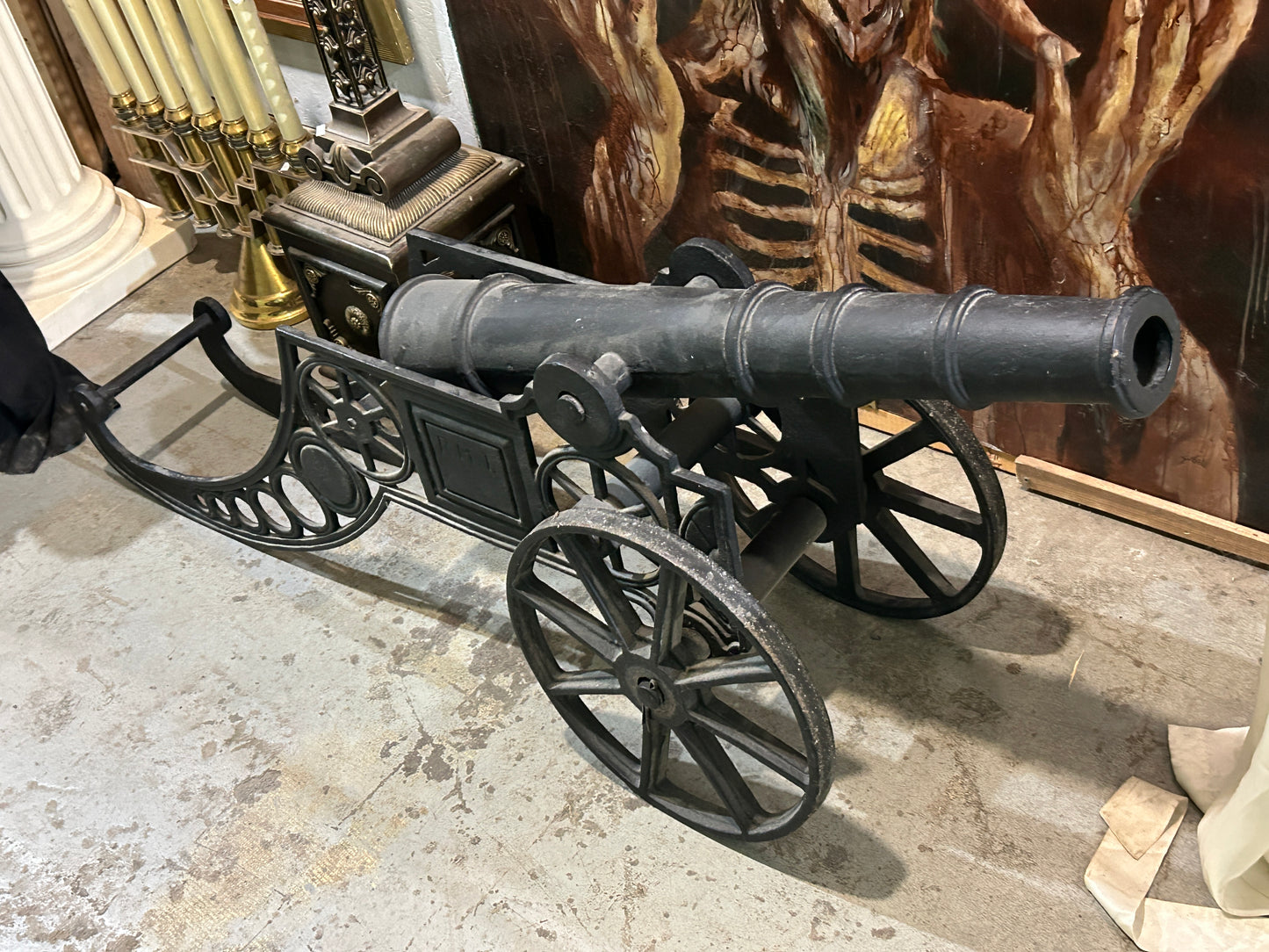 Réplique canon militaire anglais du 19e siècle