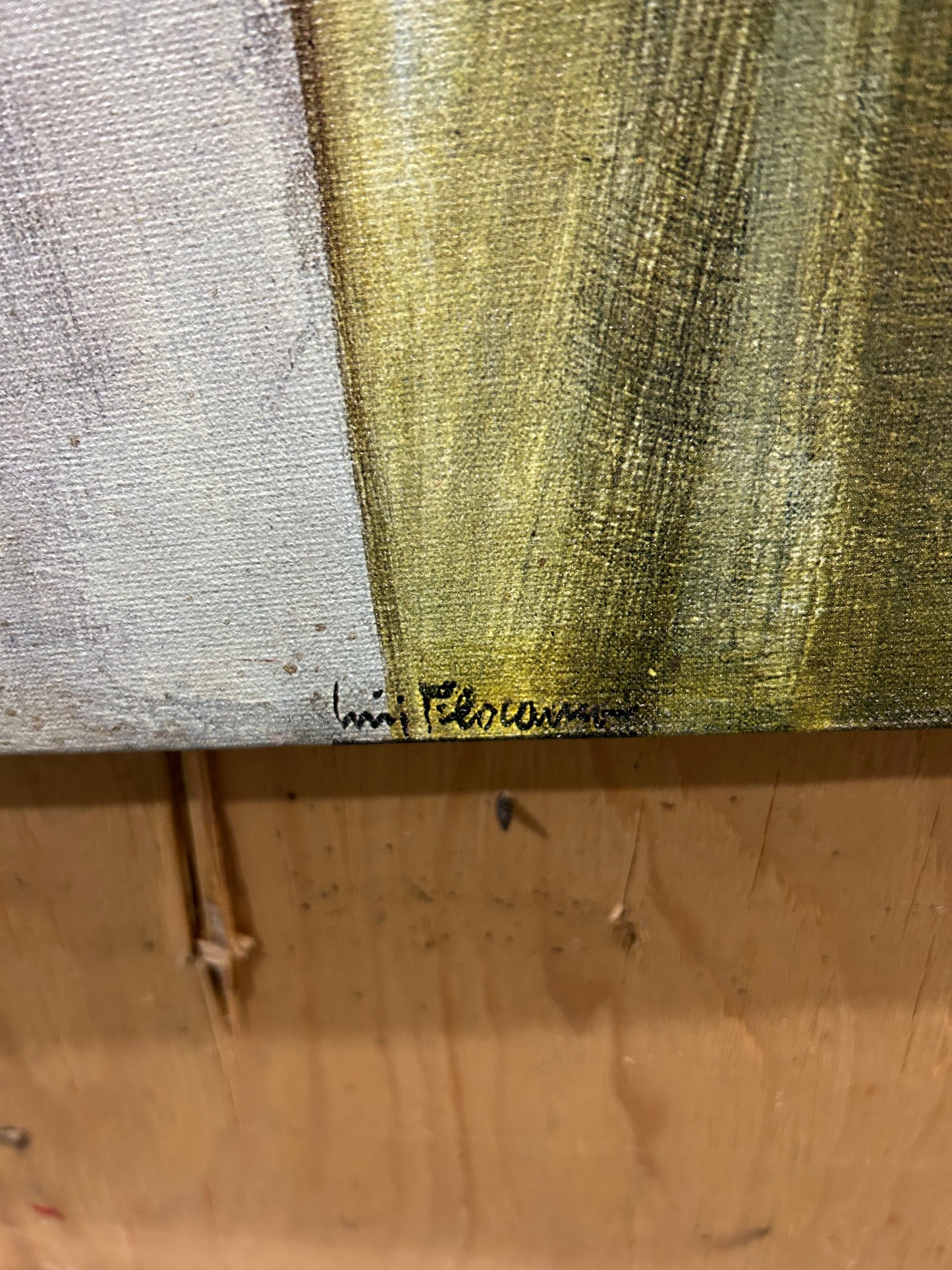 Impression sur toile de la peinture Saint Paul VI par LUIGI FILOCAMO
