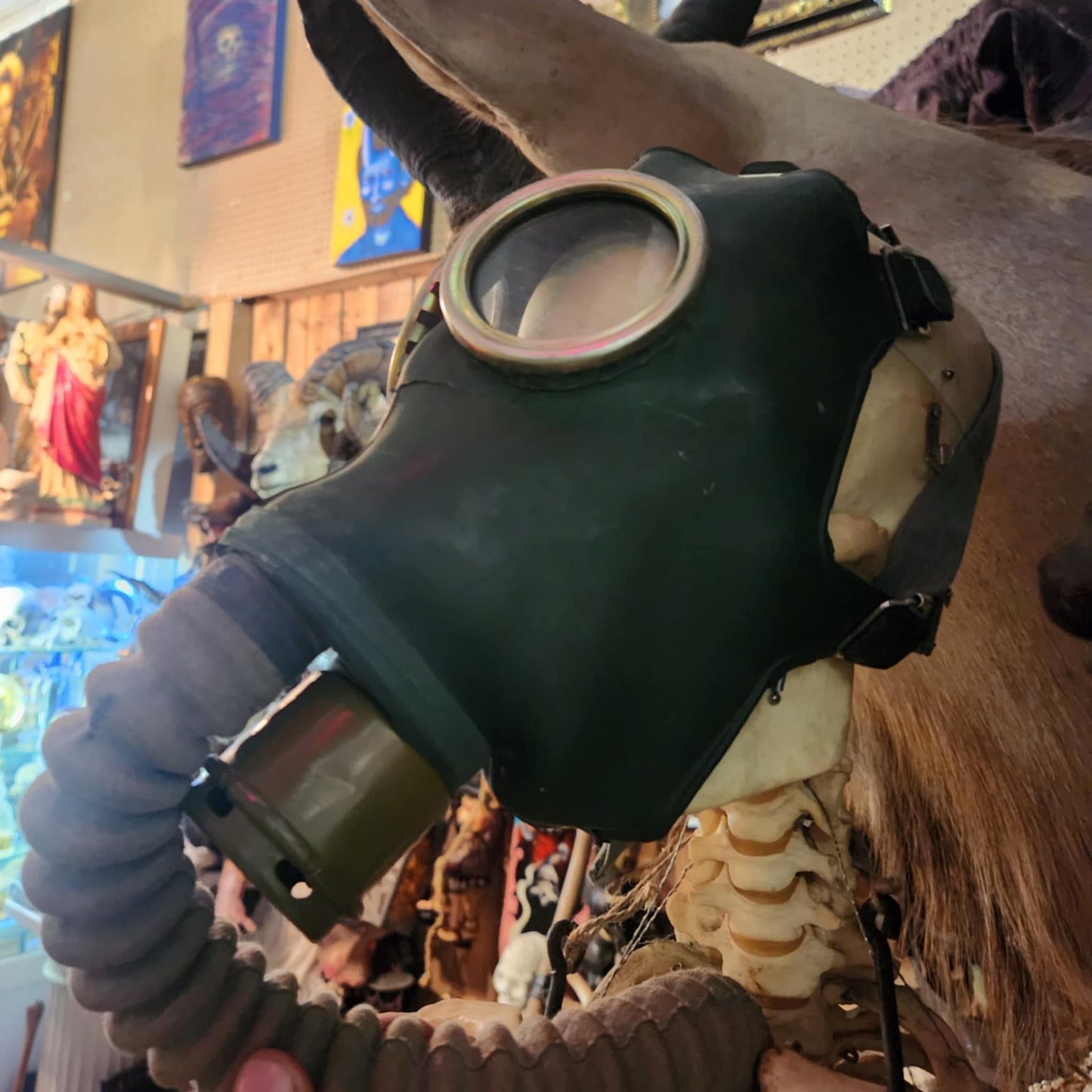 Masque à gaz WW1