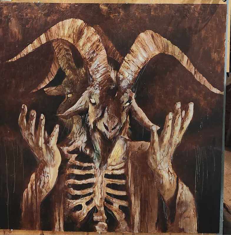 Peinture Goat Demon par SVBell