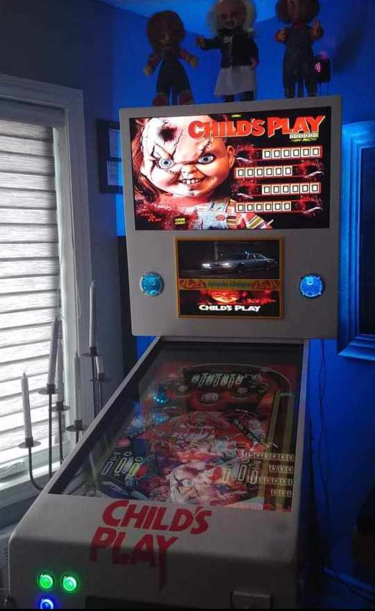 Machine Pinball Chucky et plus