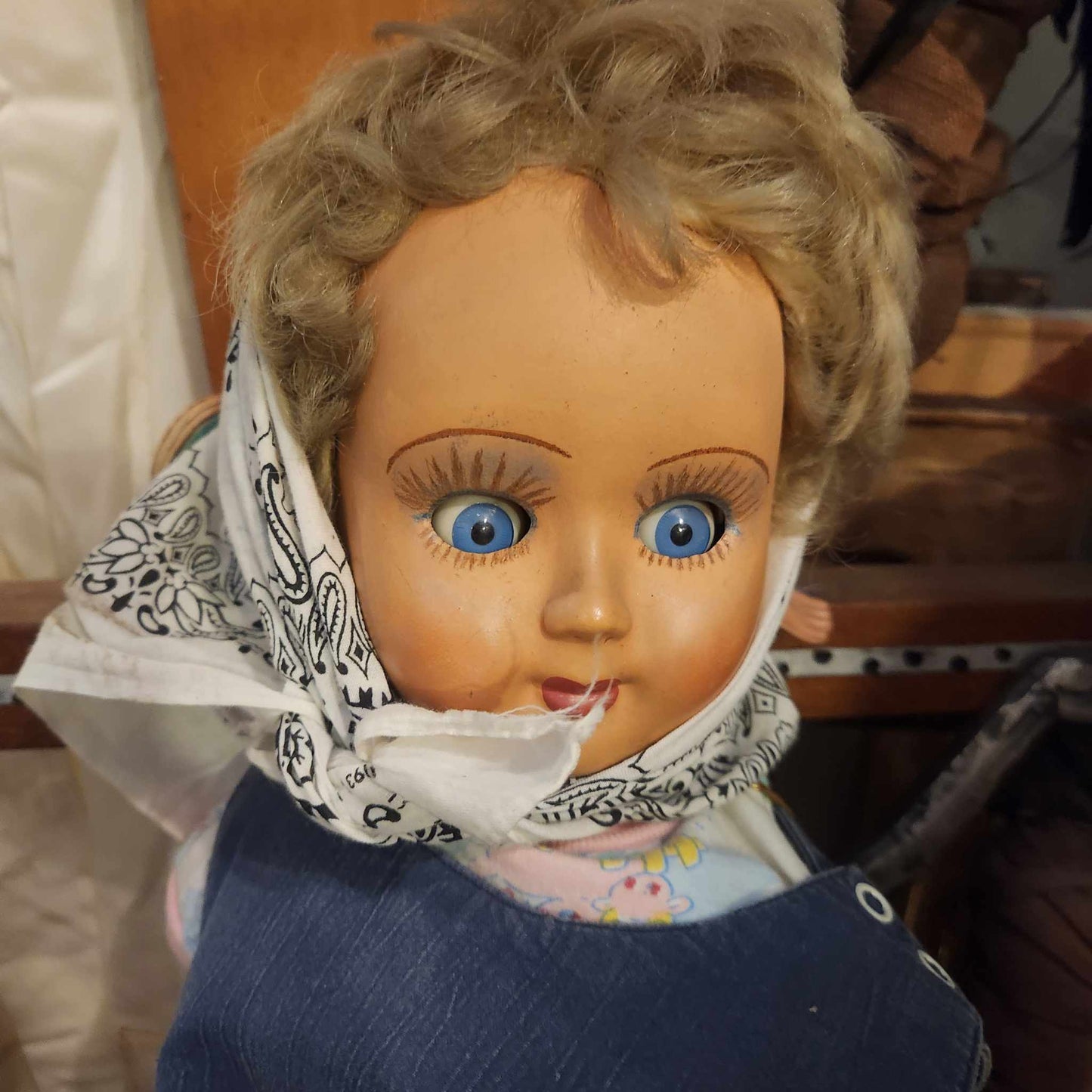 Poupée vintage marine