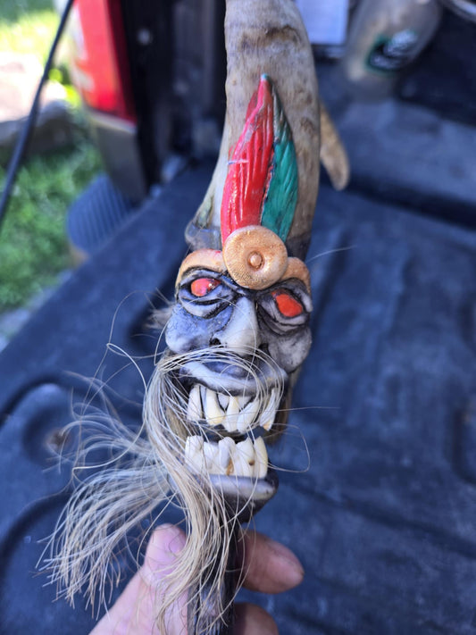 Couteau tribal brézilien.