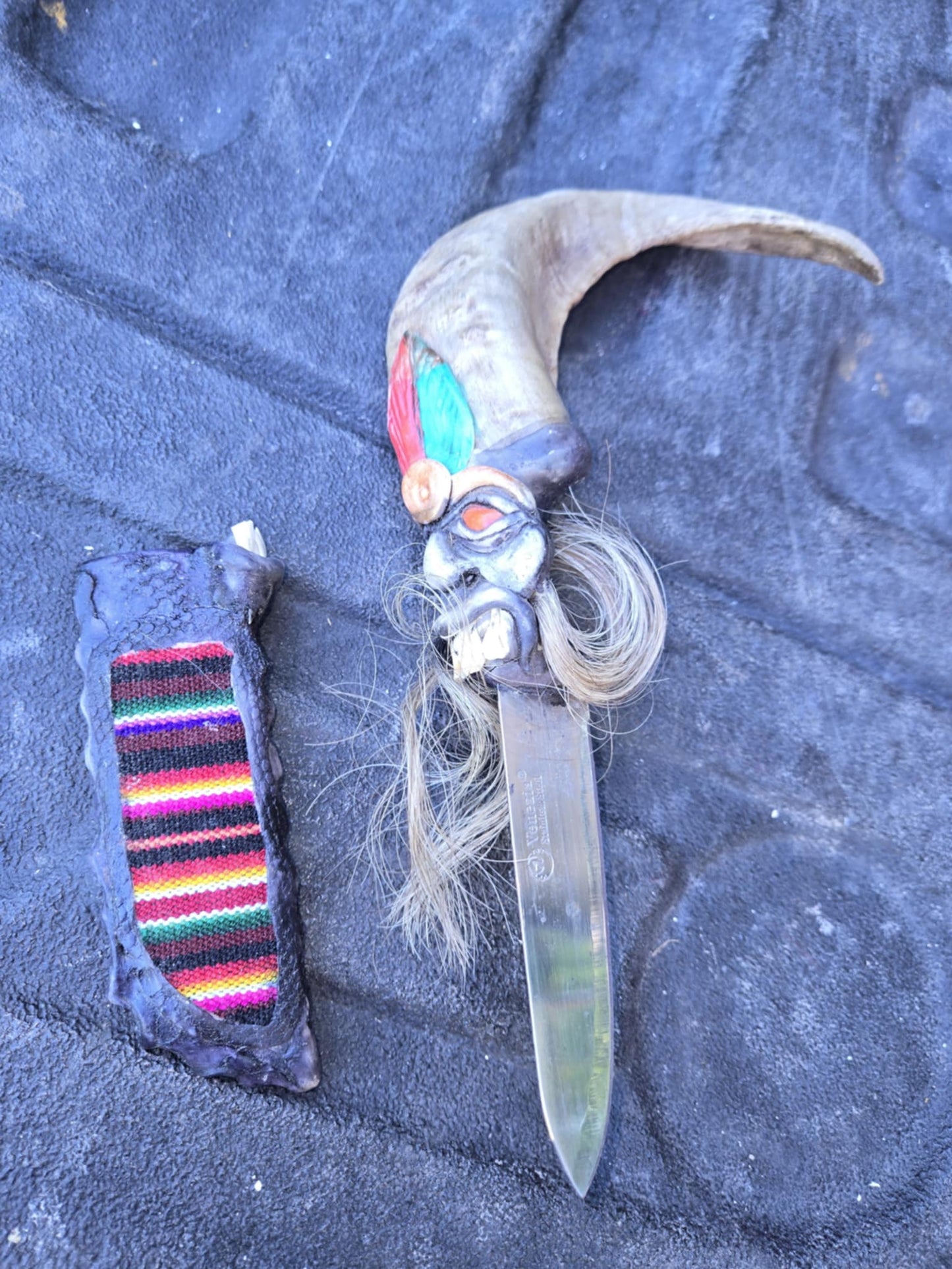 Couteau tribal brézilien.